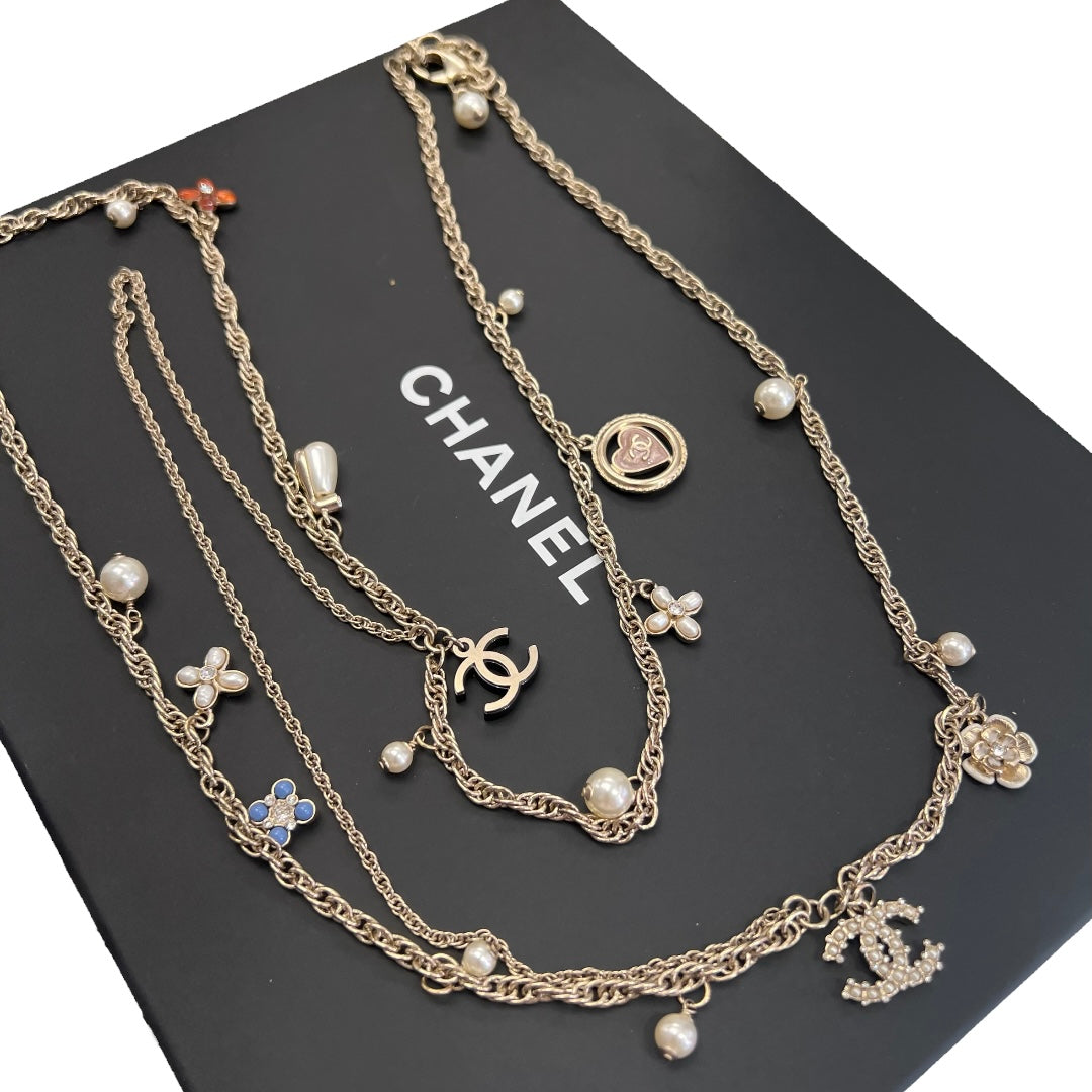 Chanel Rope Chain with Charms
