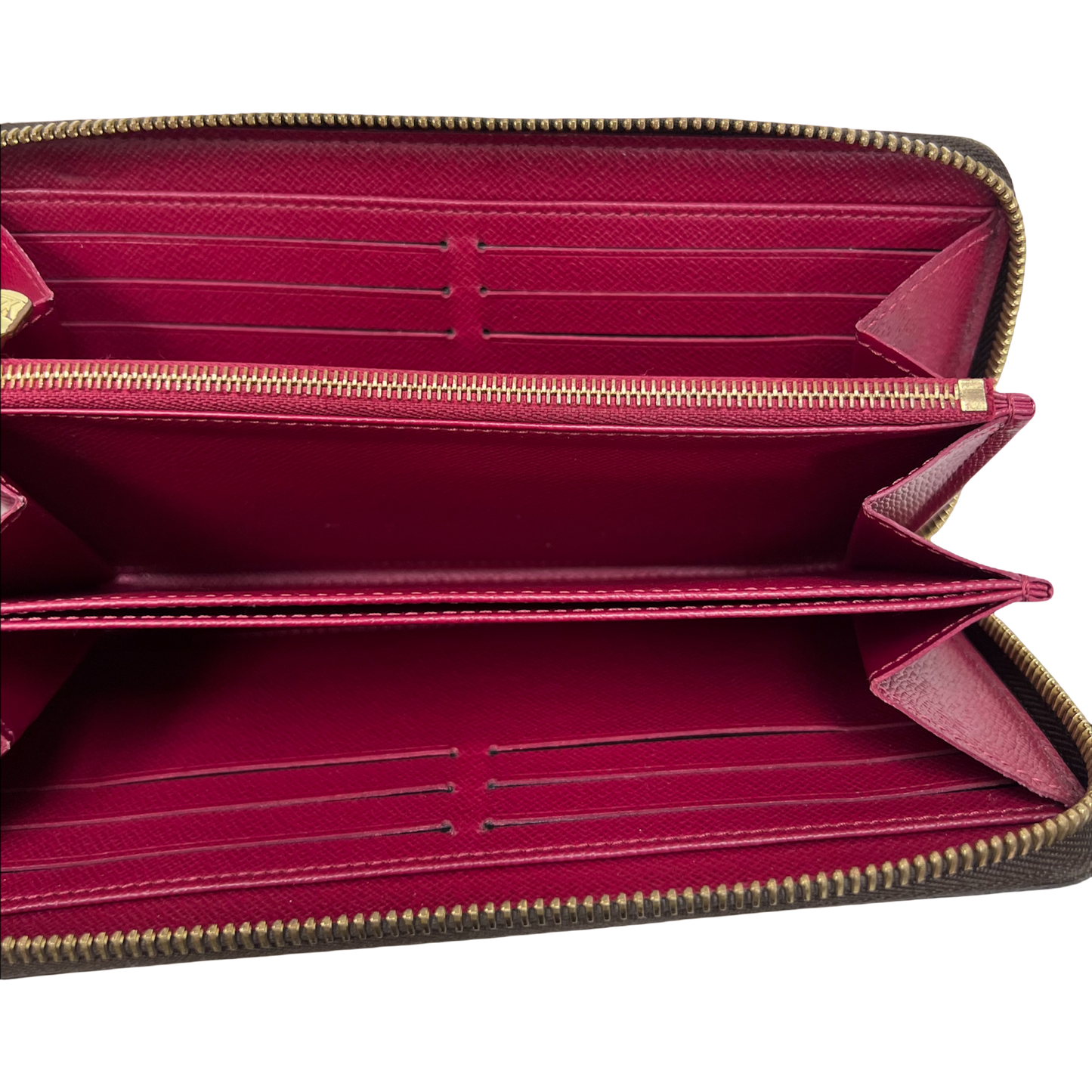 Louis Vuitton Zippy Wallet Monogram Fuchsia