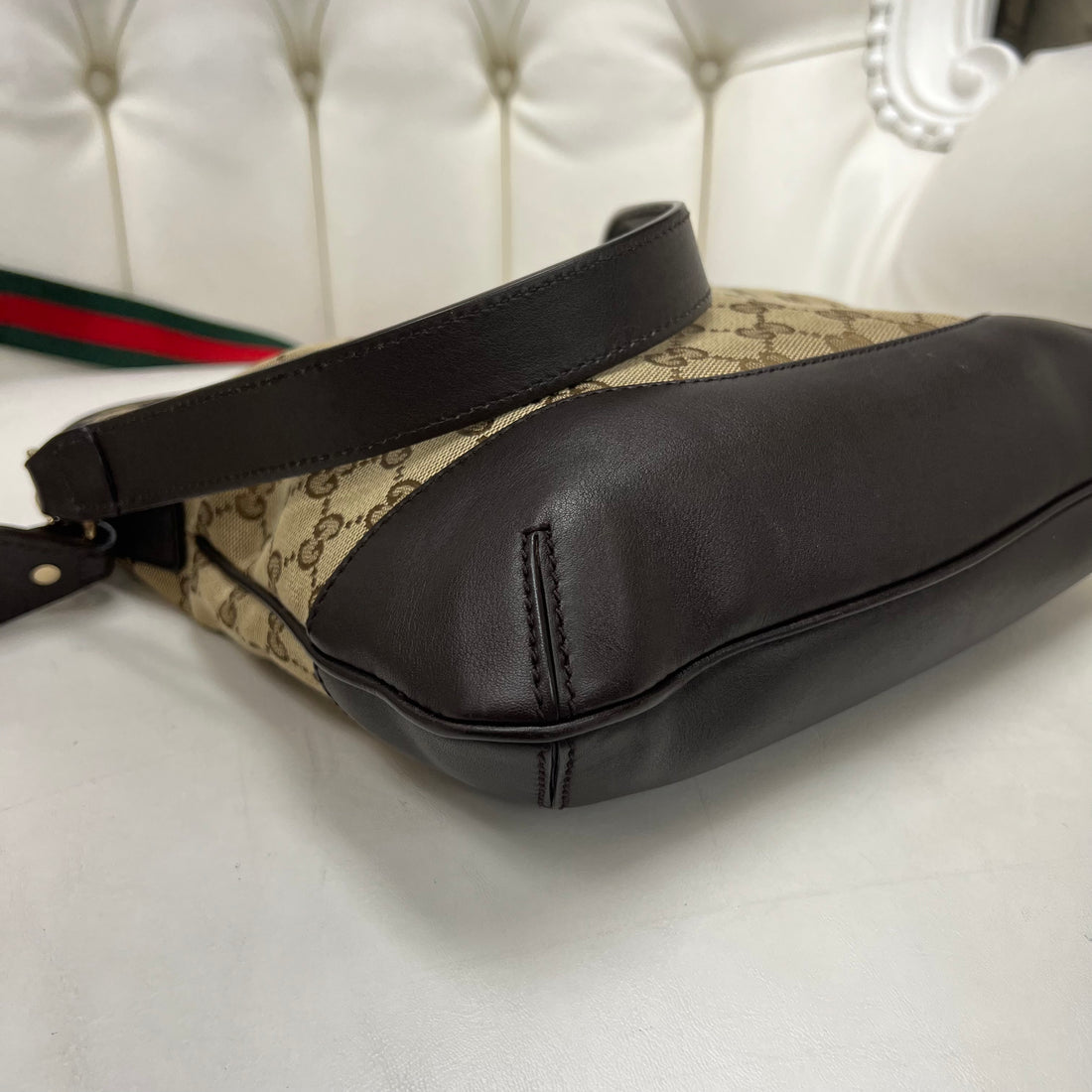 Gucci Monogram Messenger Bag