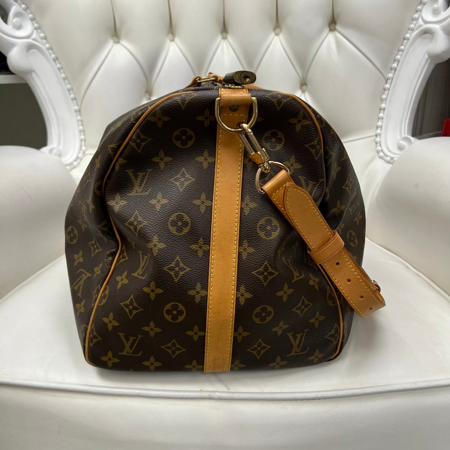 Louis Vuitton Keepall 55 Bandouliere Monogram