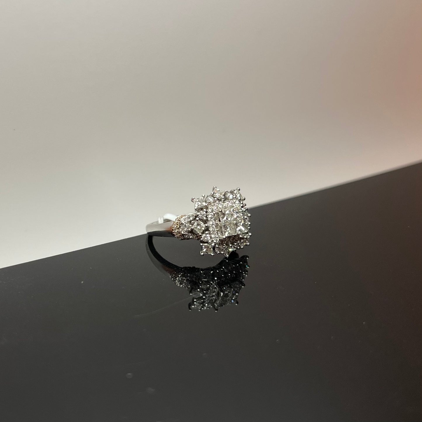14k White Gold 1.35ct Diamond Ring