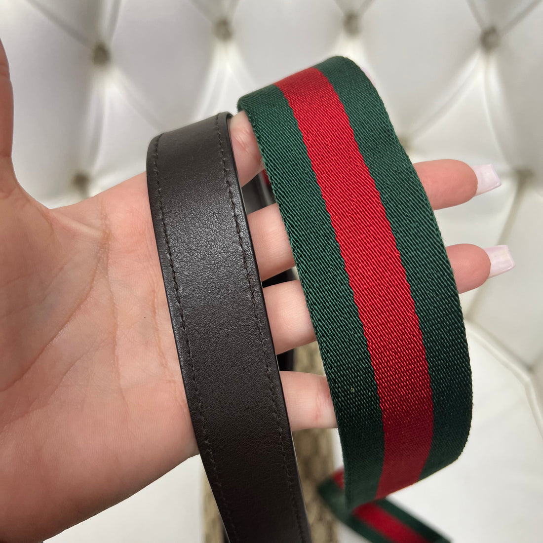 Gucci Monogram Messenger Bag