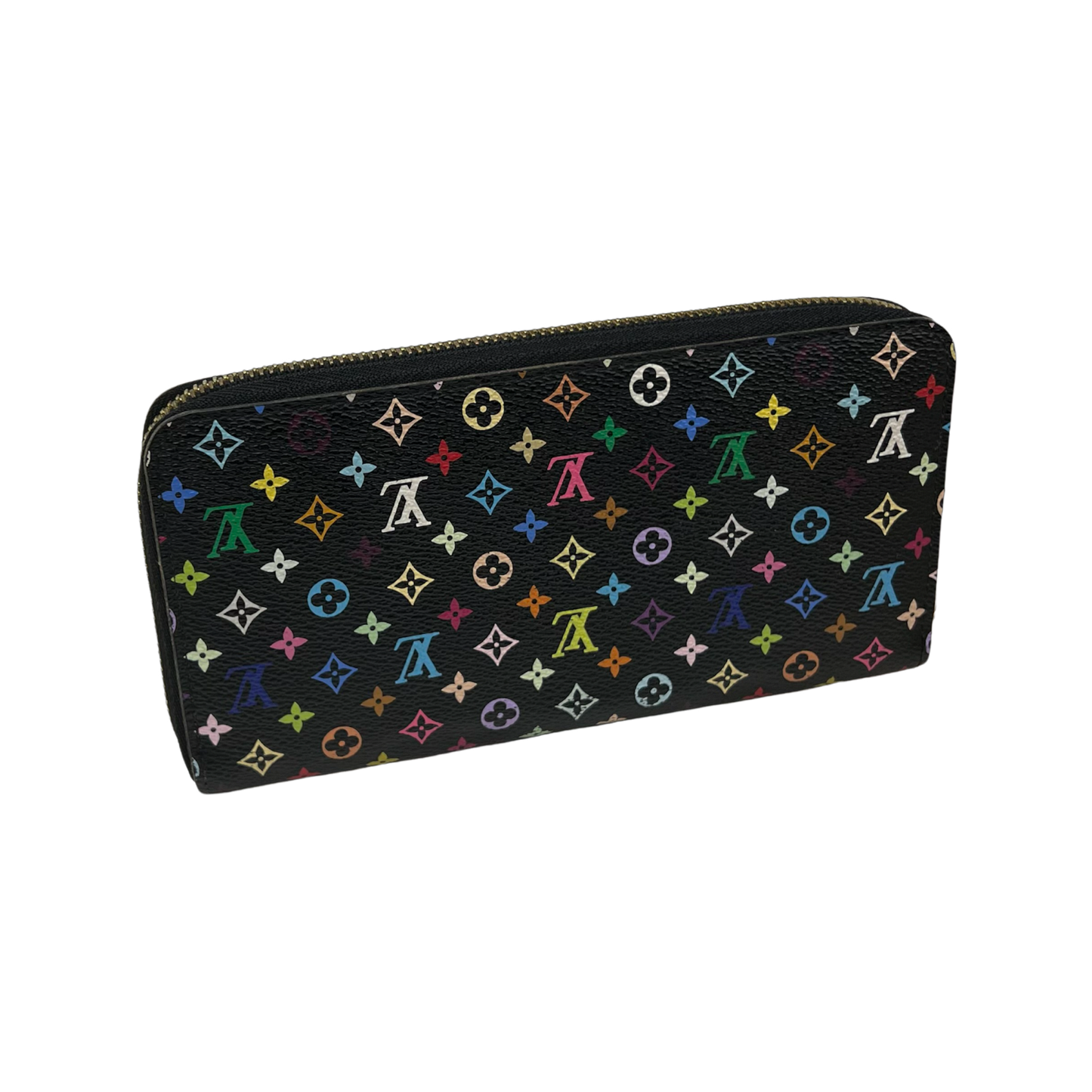 Louis Vuitton x Takashi Murakami Monogram Multicolor Zippy Wallet