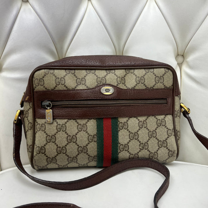 Gucci Monogram Vintage Crossbody