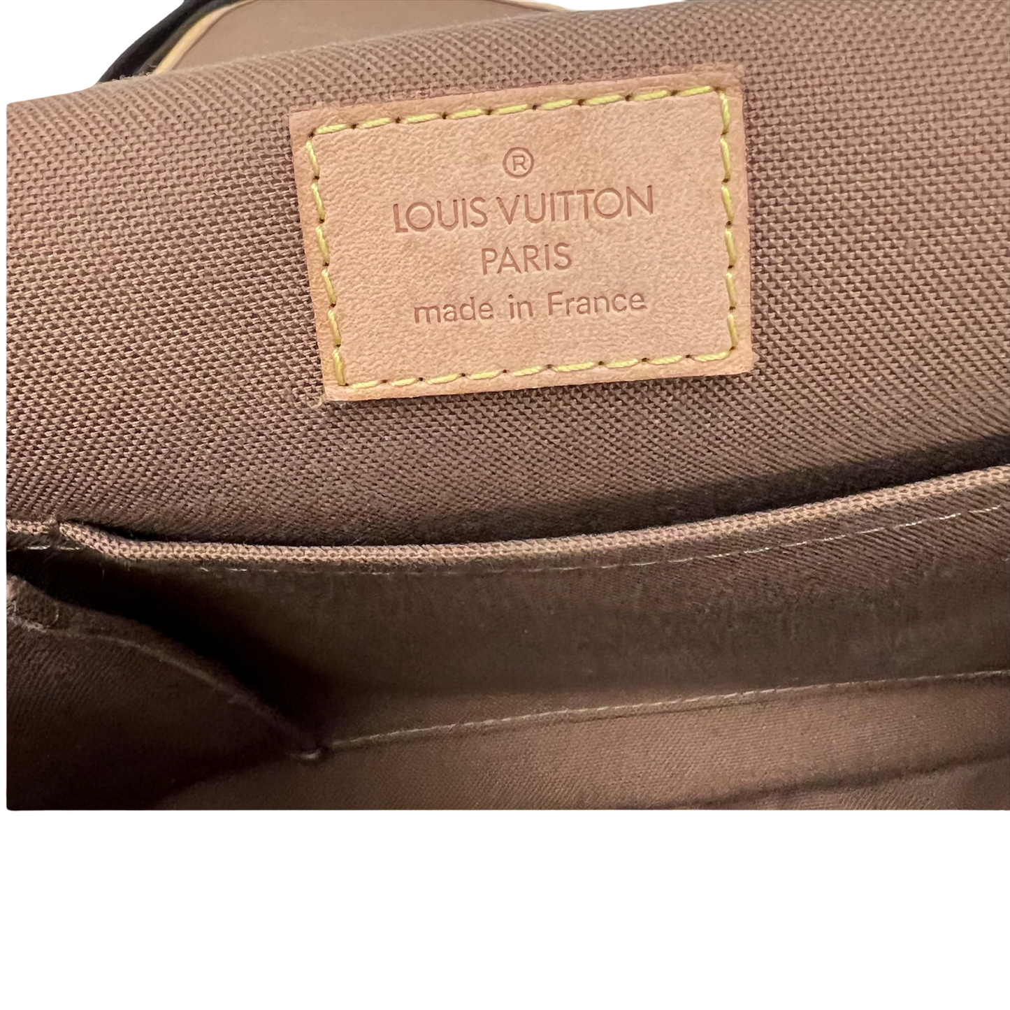 Louis Vuitton Brooklyn Pochette Plate Damier Ebene