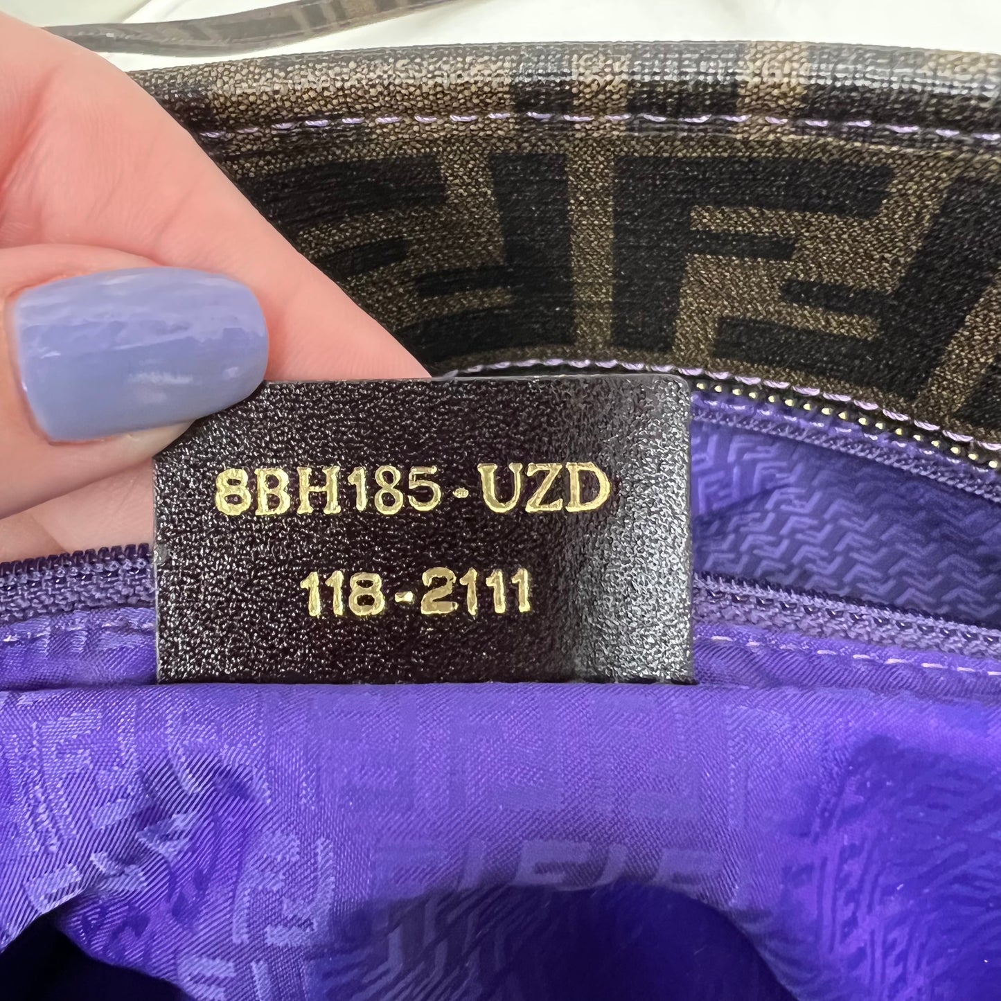 Fendi Zucca Tote