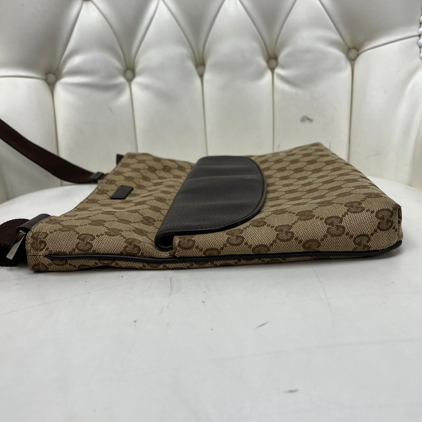 Gucci GG Canvas Messenger Bag