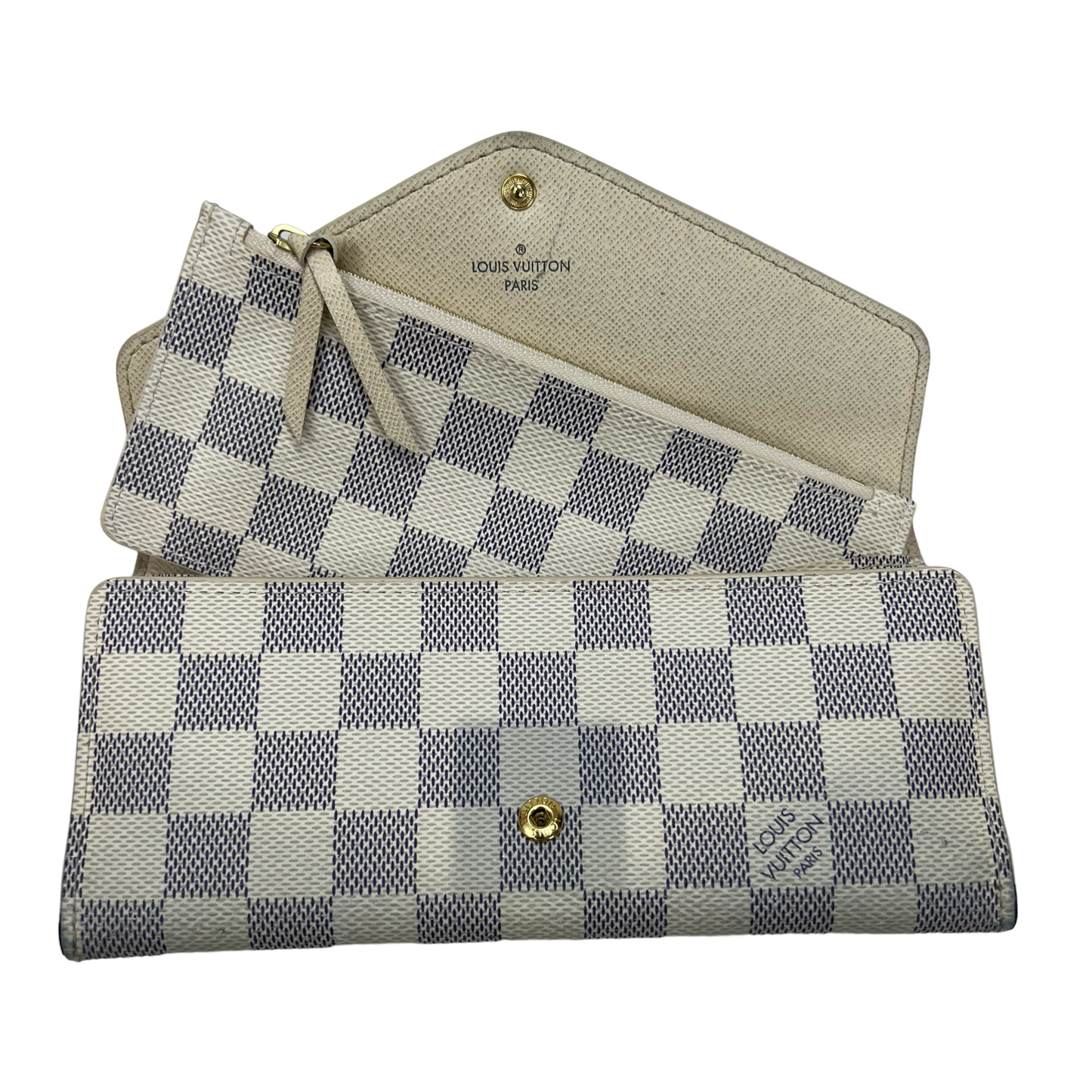 Louis Vuitton Josephine Wallet Damier Azur