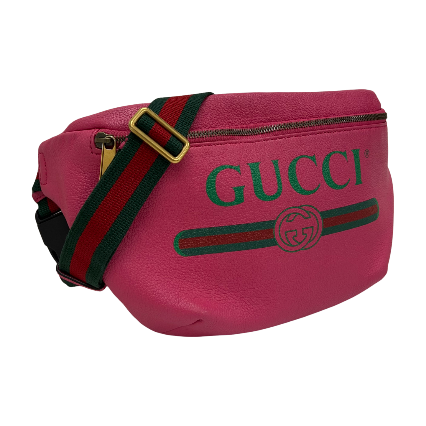 Gucci Logo Print Waist Bag
