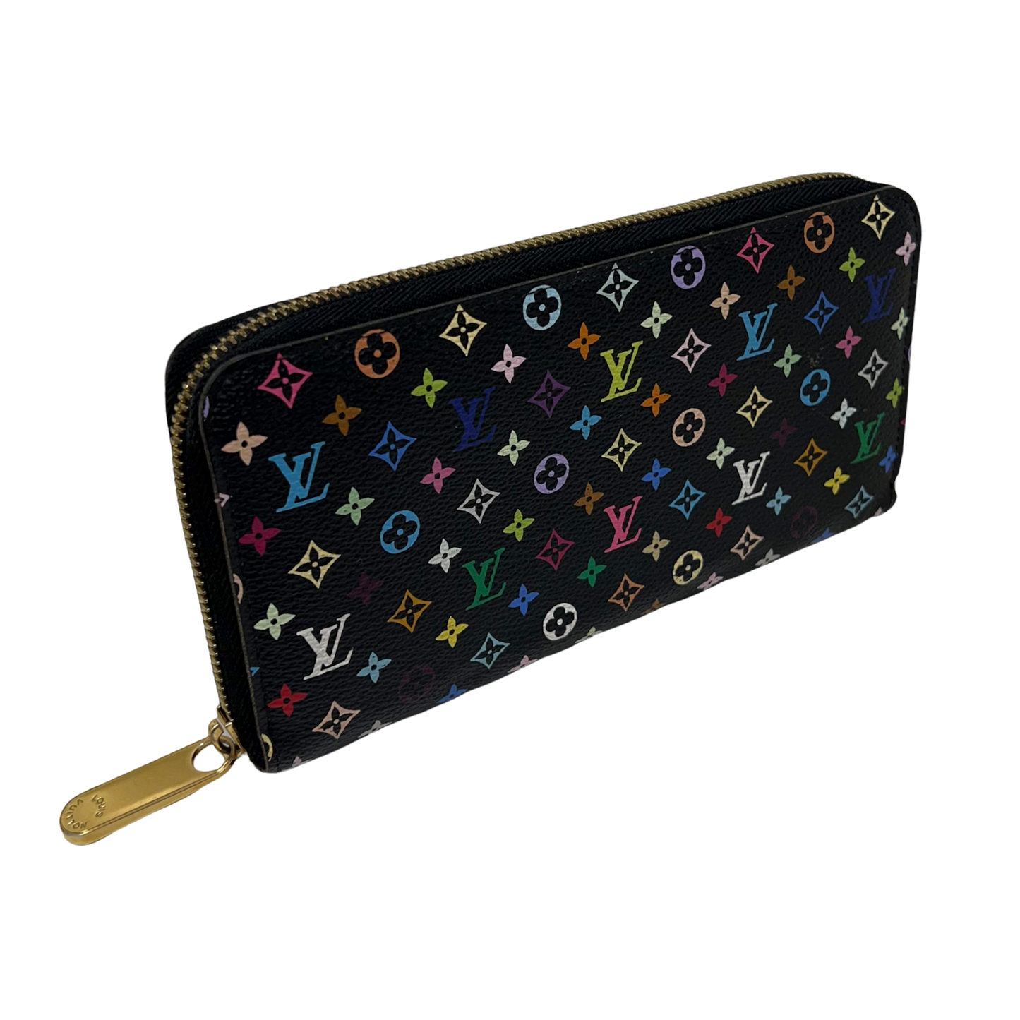 Louis Vuitton x Takashi Murakami Monogram Multicolor Zippy Wallet