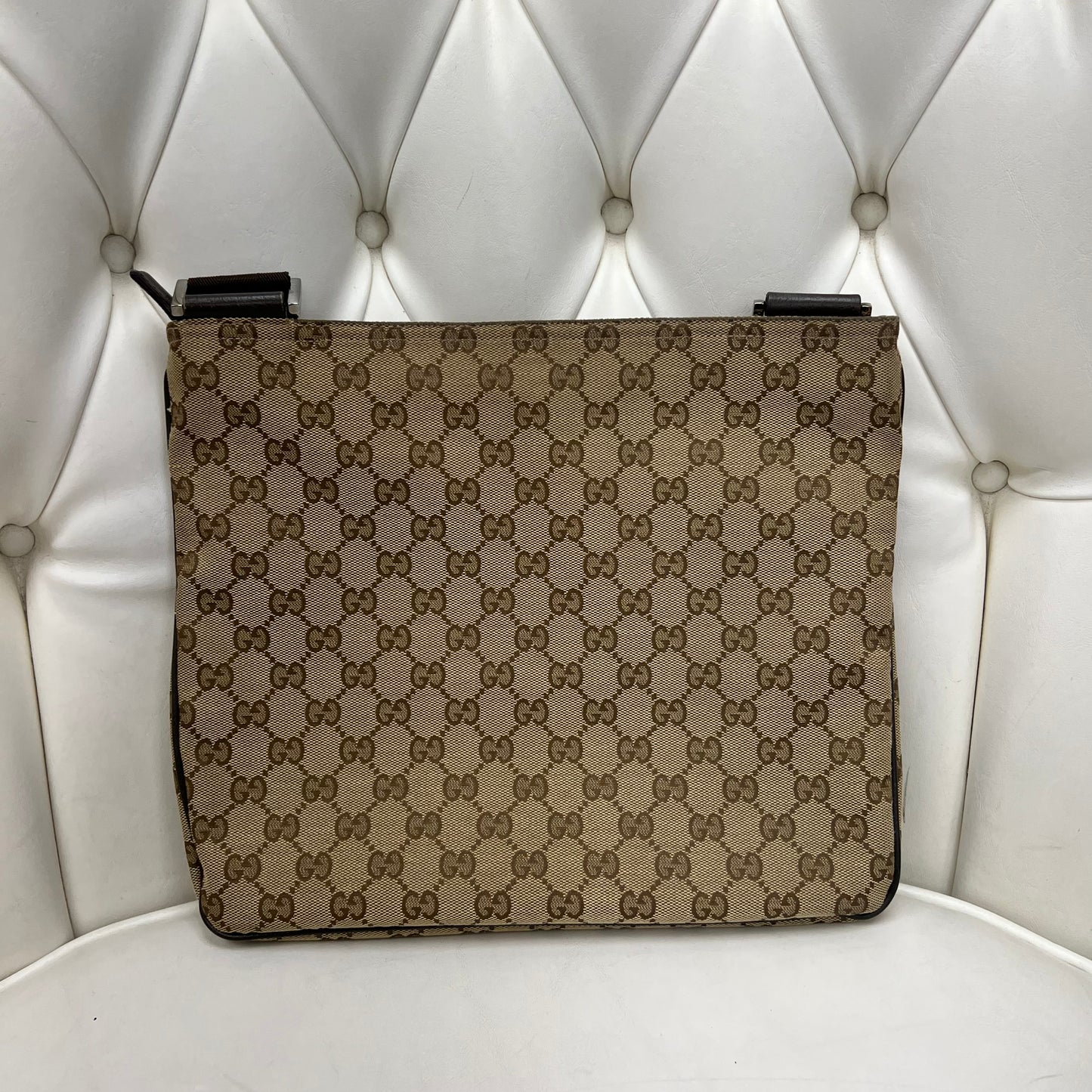 Gucci GG Canvas Messenger Bag