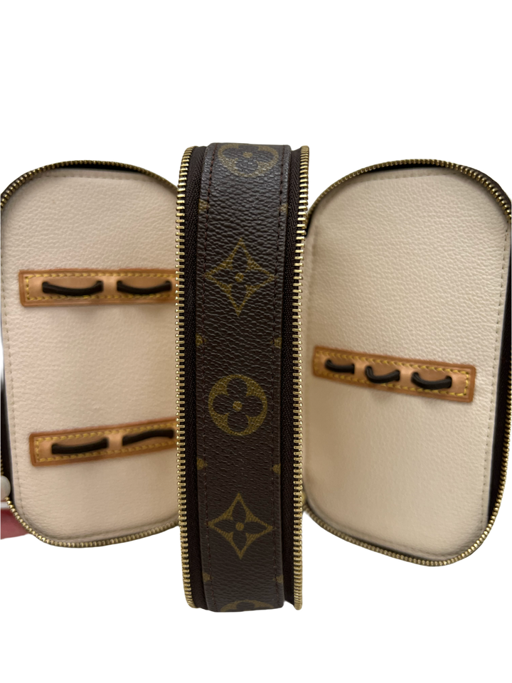 Louis Vuitton Monogram Trousse Brush PM Cosmetic Pouch