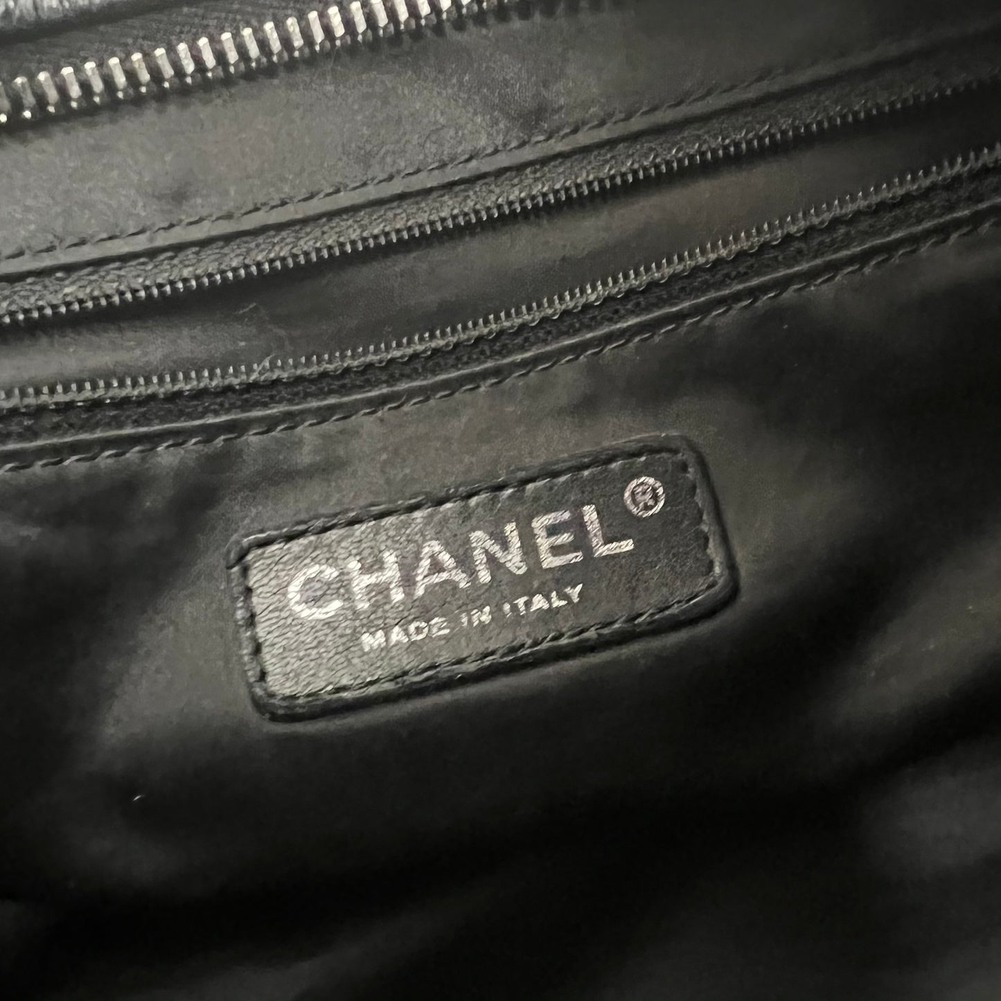 Chanel Twisted Tote Glazed Calfskin