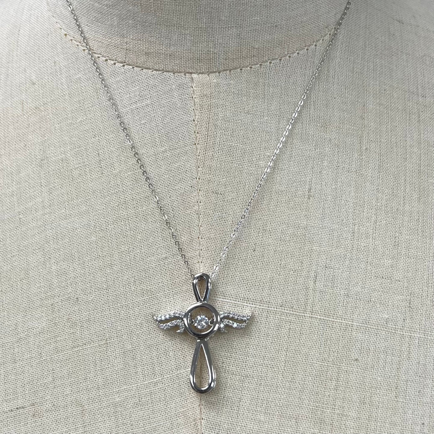 Sterling Silver Cross Necklace