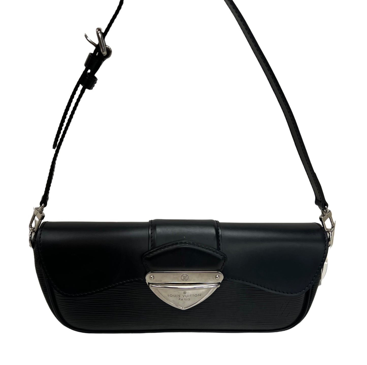 Louis Vuitton Montaigne Clutch Black Epi