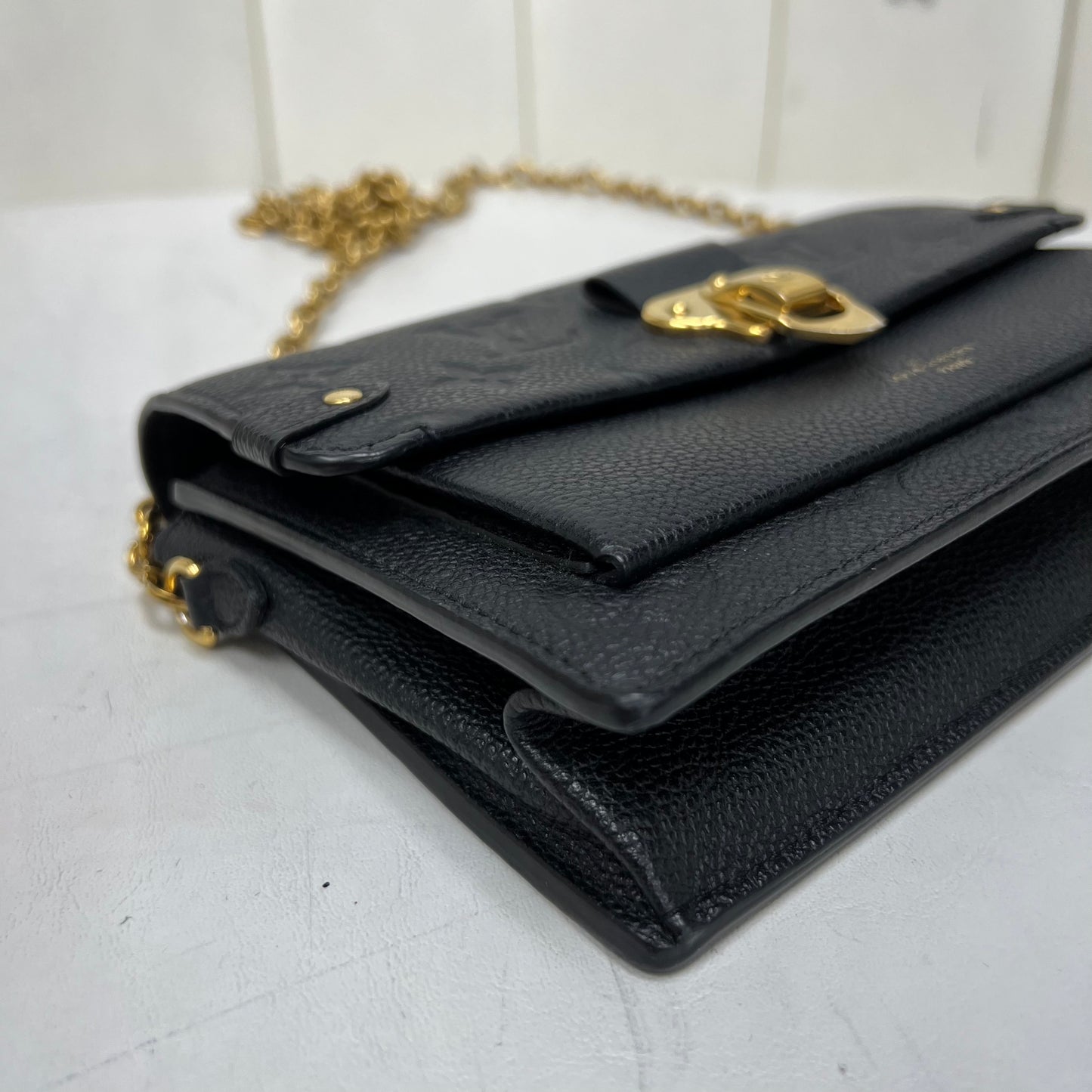 Louis Vuitton Vavin Chain Wallet Monogram Empreinte Leather