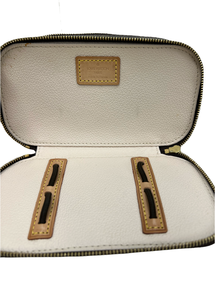 Louis Vuitton Monogram Trousse Brush PM Cosmetic Pouch