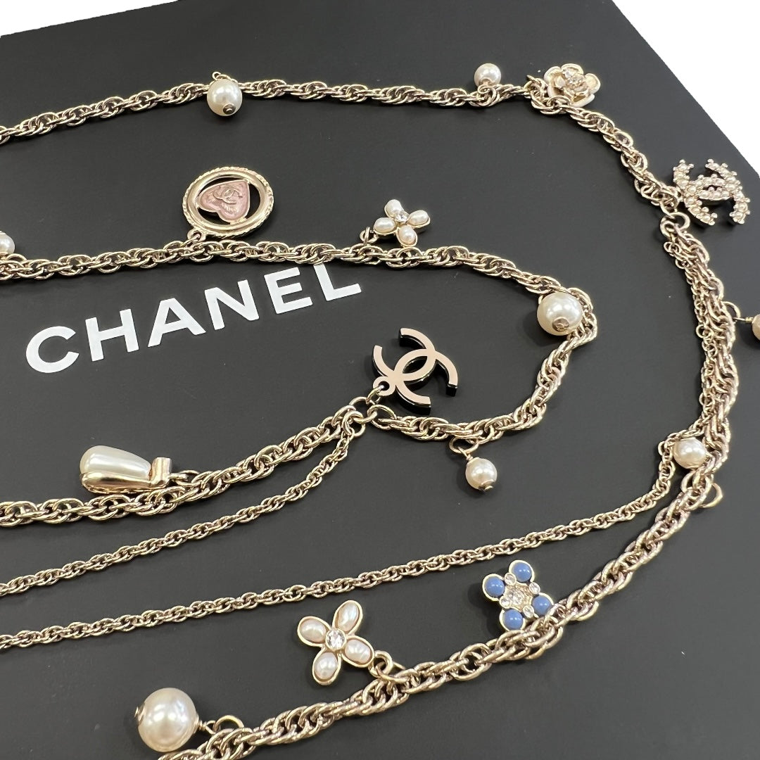 Chanel Rope Chain with Charms