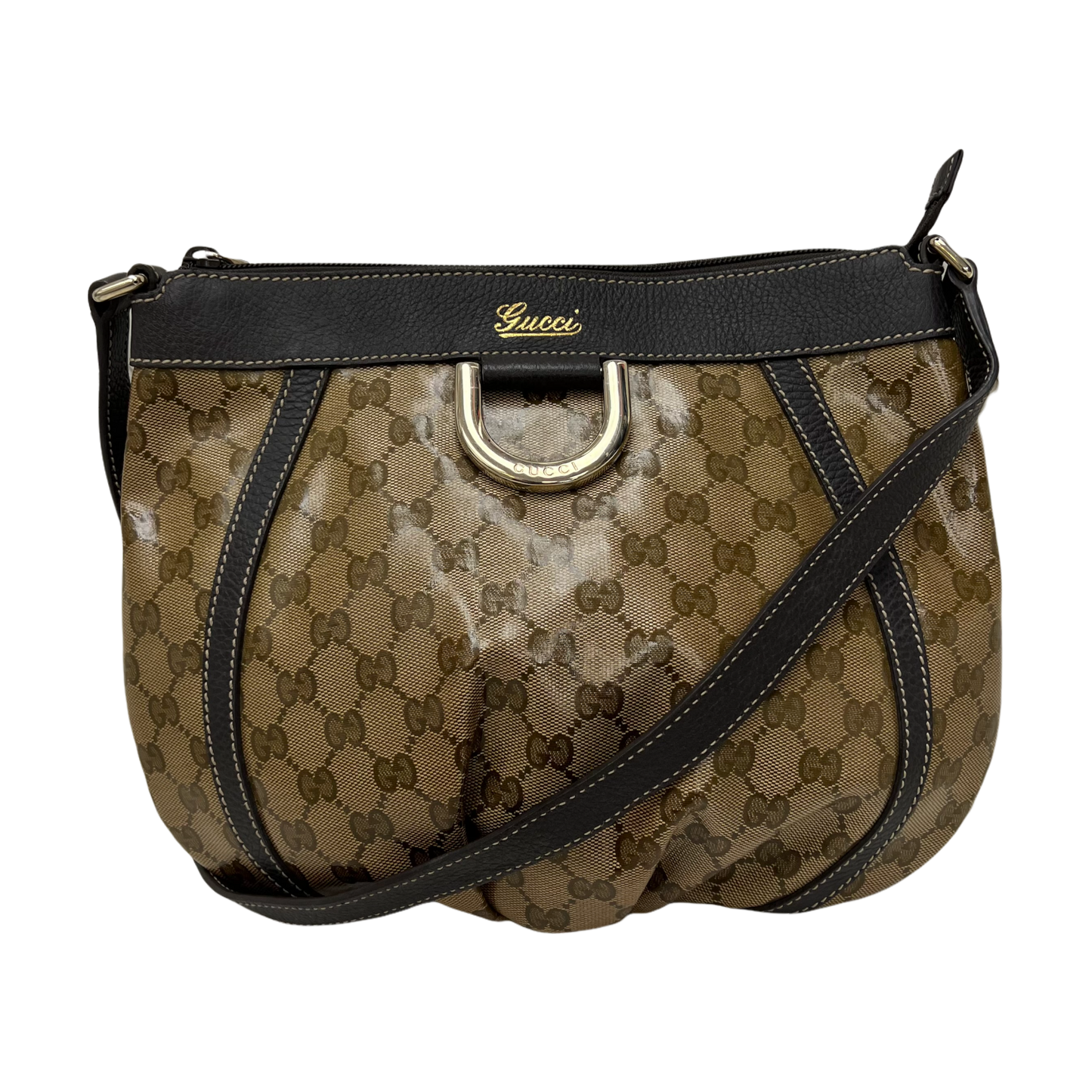 Gucci GG Crystal Abbey D-Ring Crossbody Bag