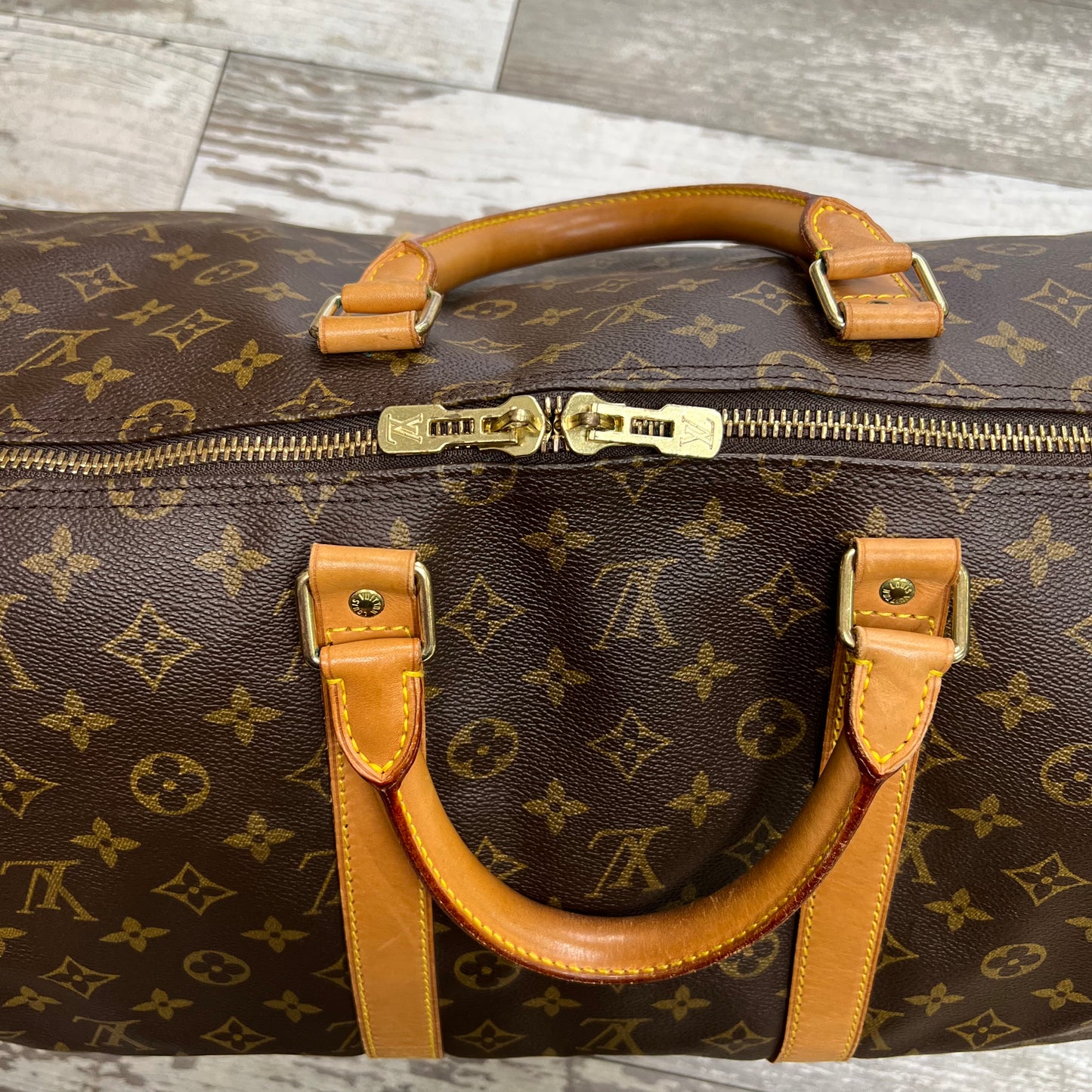 Louis Vuitton Keepall 55 Bandouliere Monogram