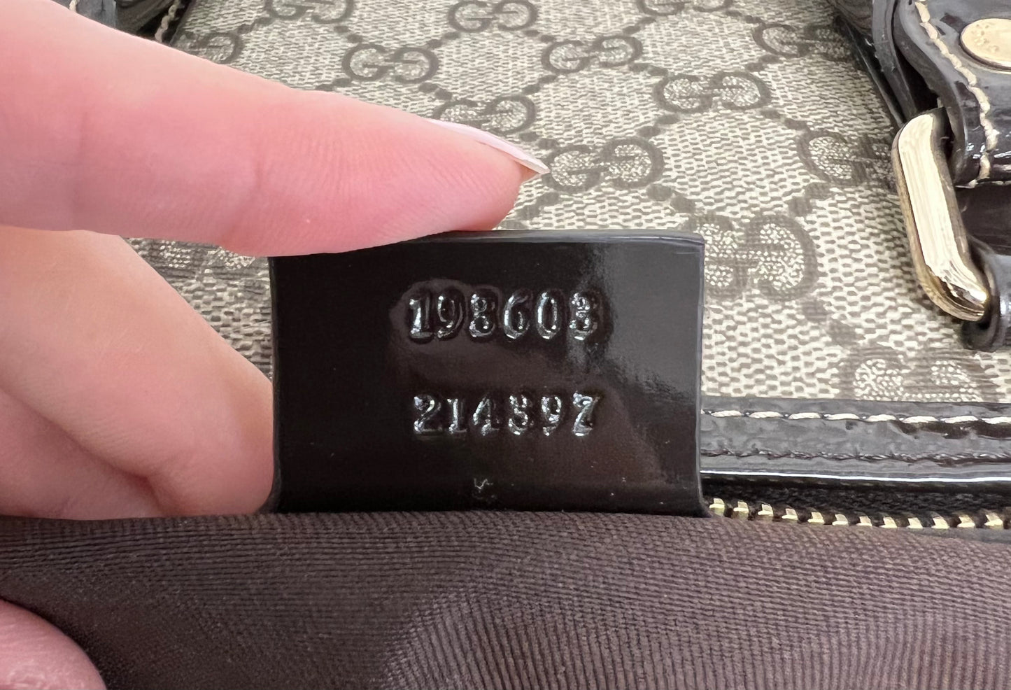 Gucci GG Joy Monogram Boston Bag
