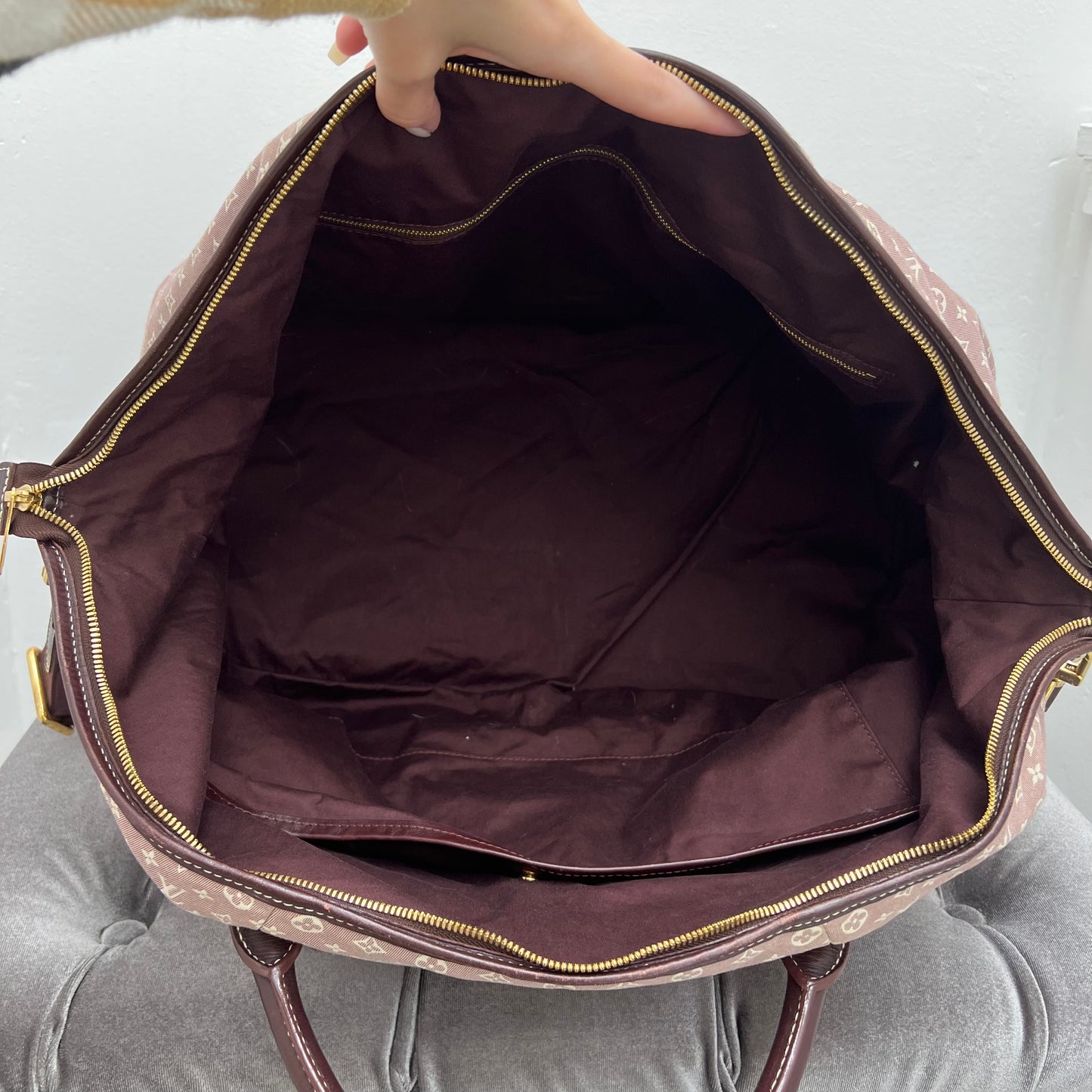 Louis Vuitton Idylle Odyssee Sepia mini Lin Duffle Bag
