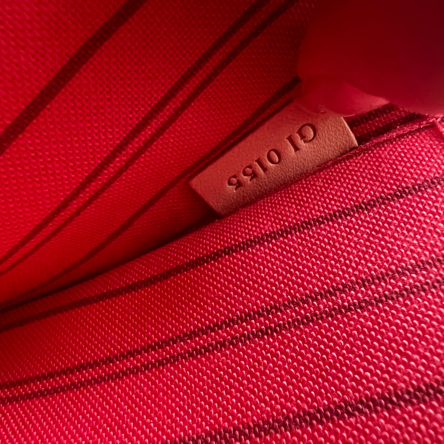 Louis Vuitton Neverfull Pouch Monogram, Pink