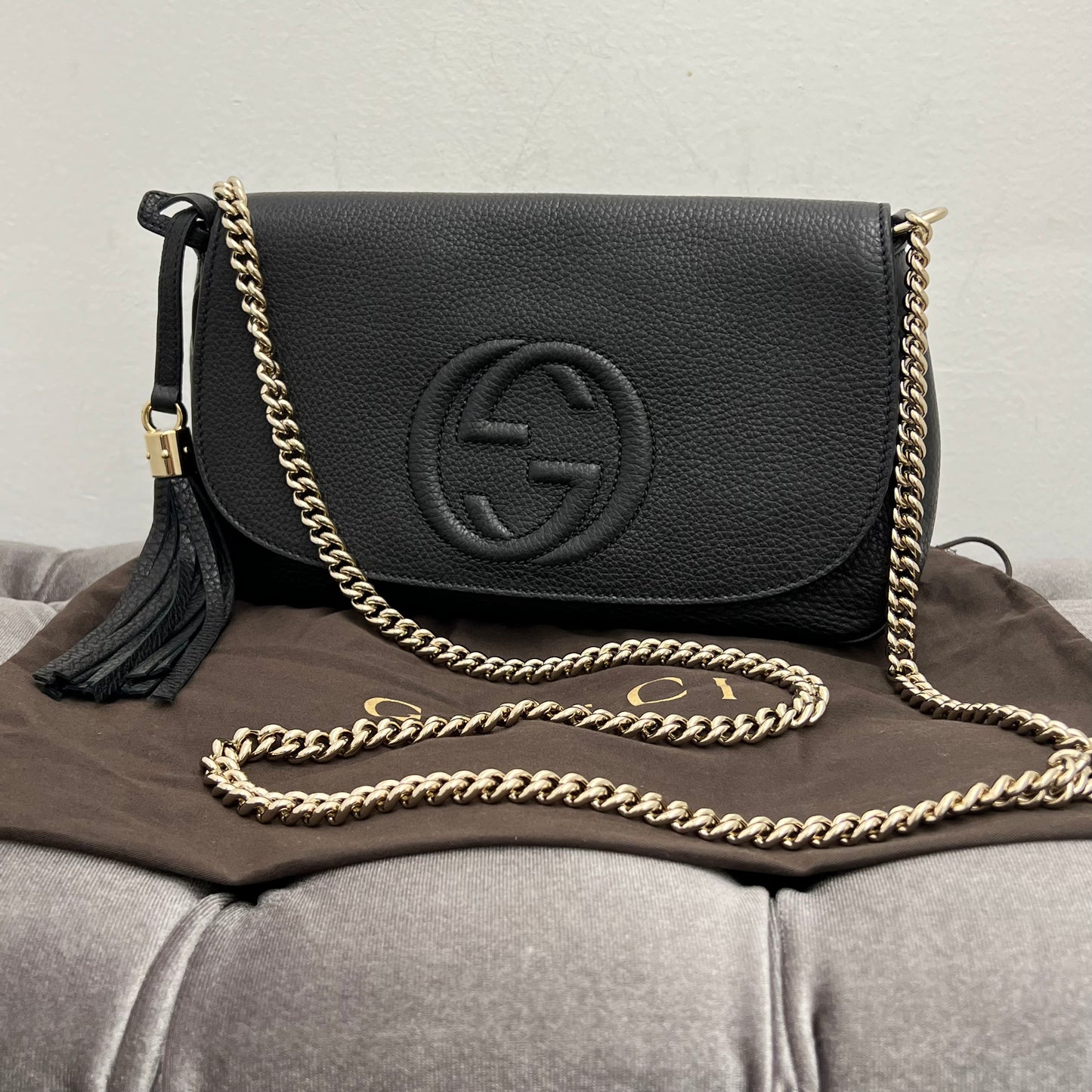 Gucci Soho Chain Crossbody Bag