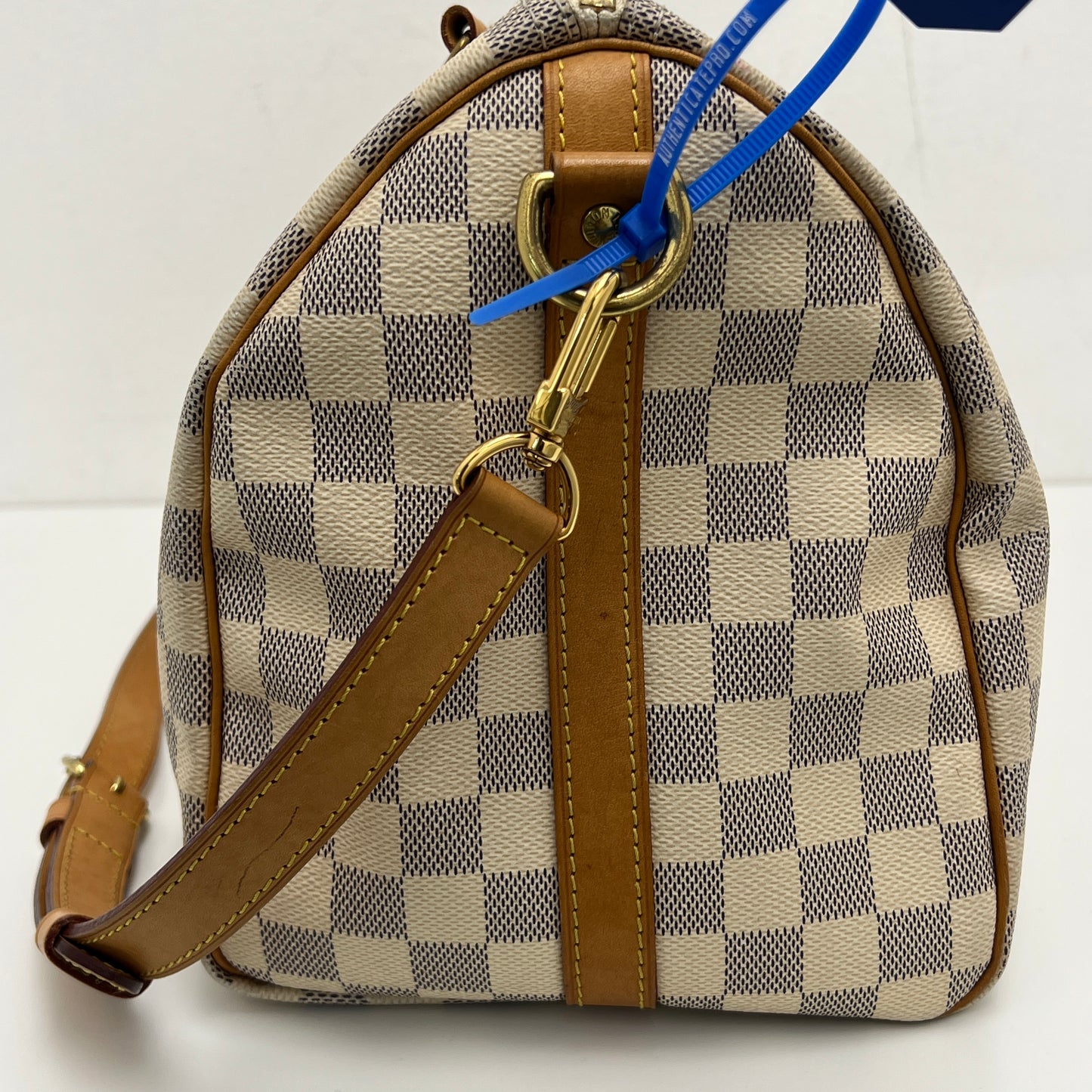 Louis Vuitton Speedy 30 Bandouliere Damier Azur