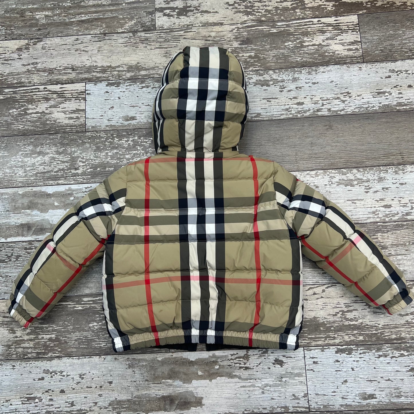 Burberry Kids Reversible Coat, 6 Youth