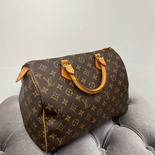 Louis Vuitton Pomme d'amour Brentwood Tote at Jill's Consignment