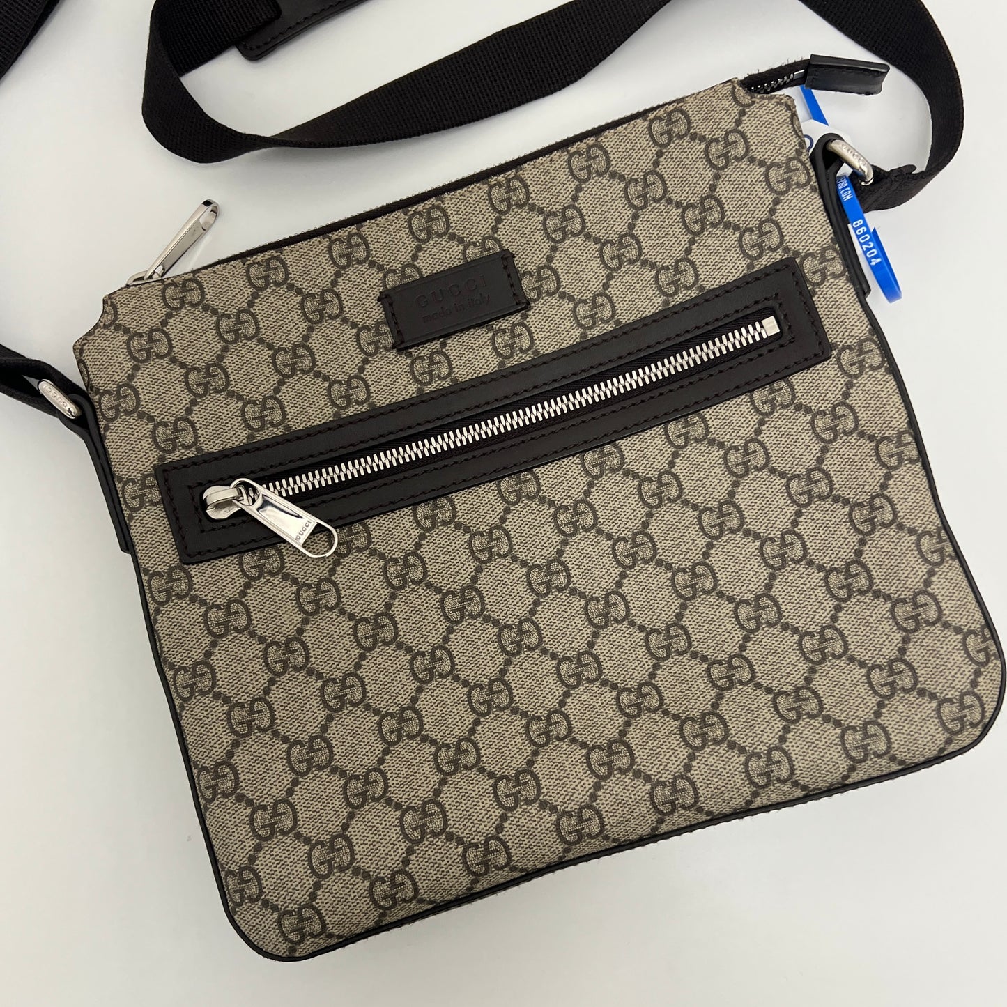 Gucci GG Supreme Canvas Messenger Crossbody Bag