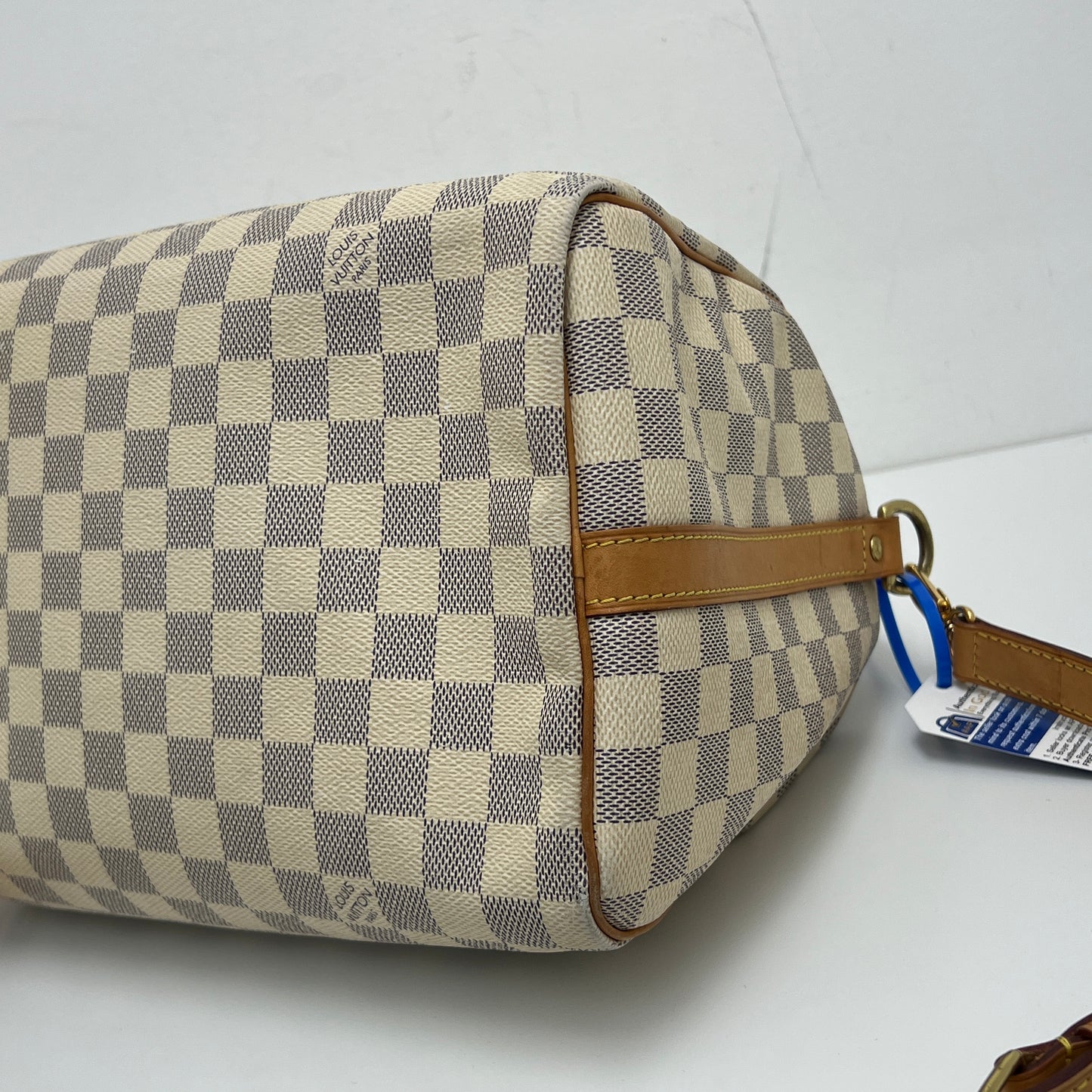 Louis Vuitton Speedy 30 Bandouliere Damier Azur