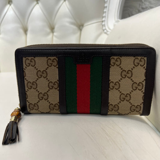 Gucci Web GG Wallet