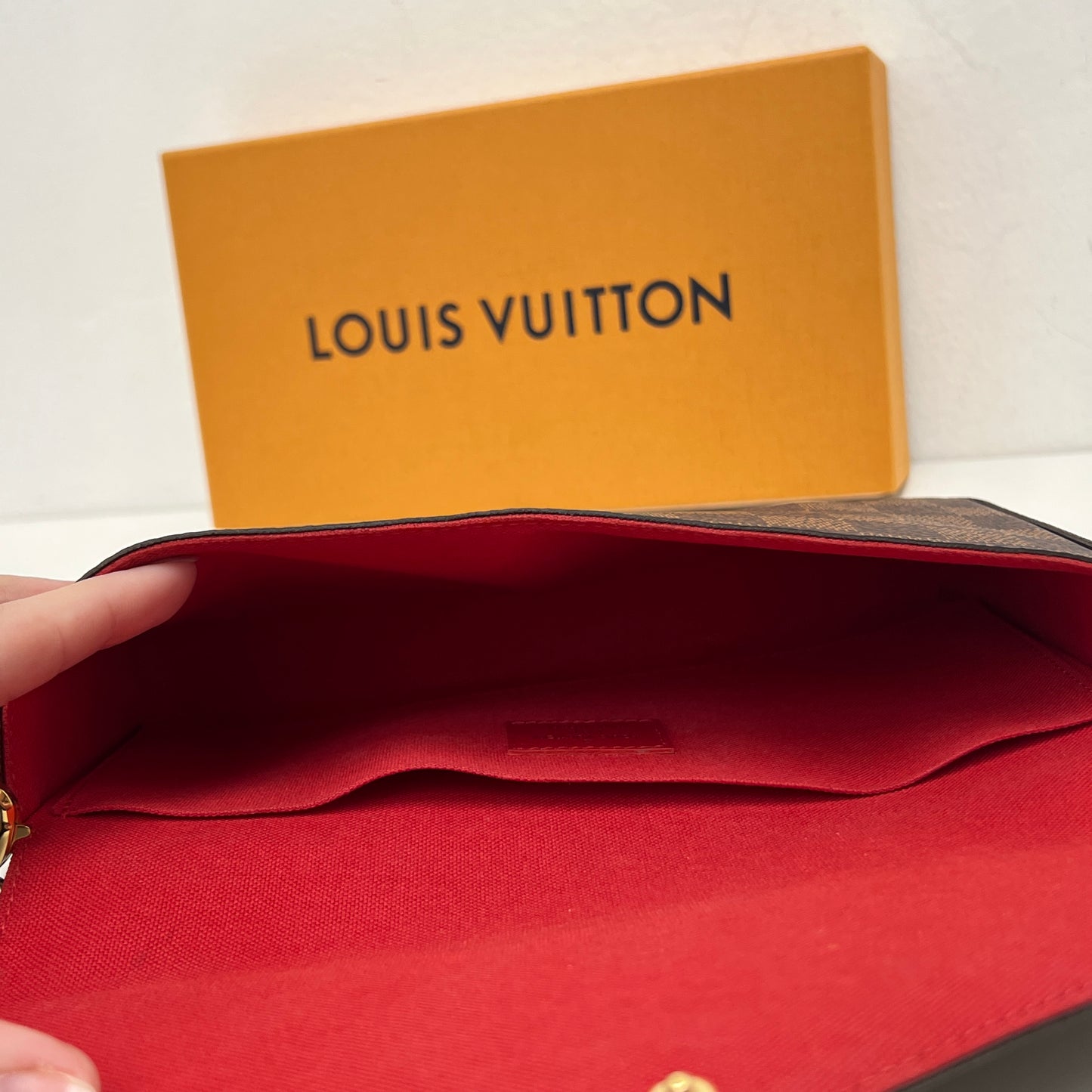 Louis Vuitton Felicie Pochette with Both Inserts, Box, & Dust Bag