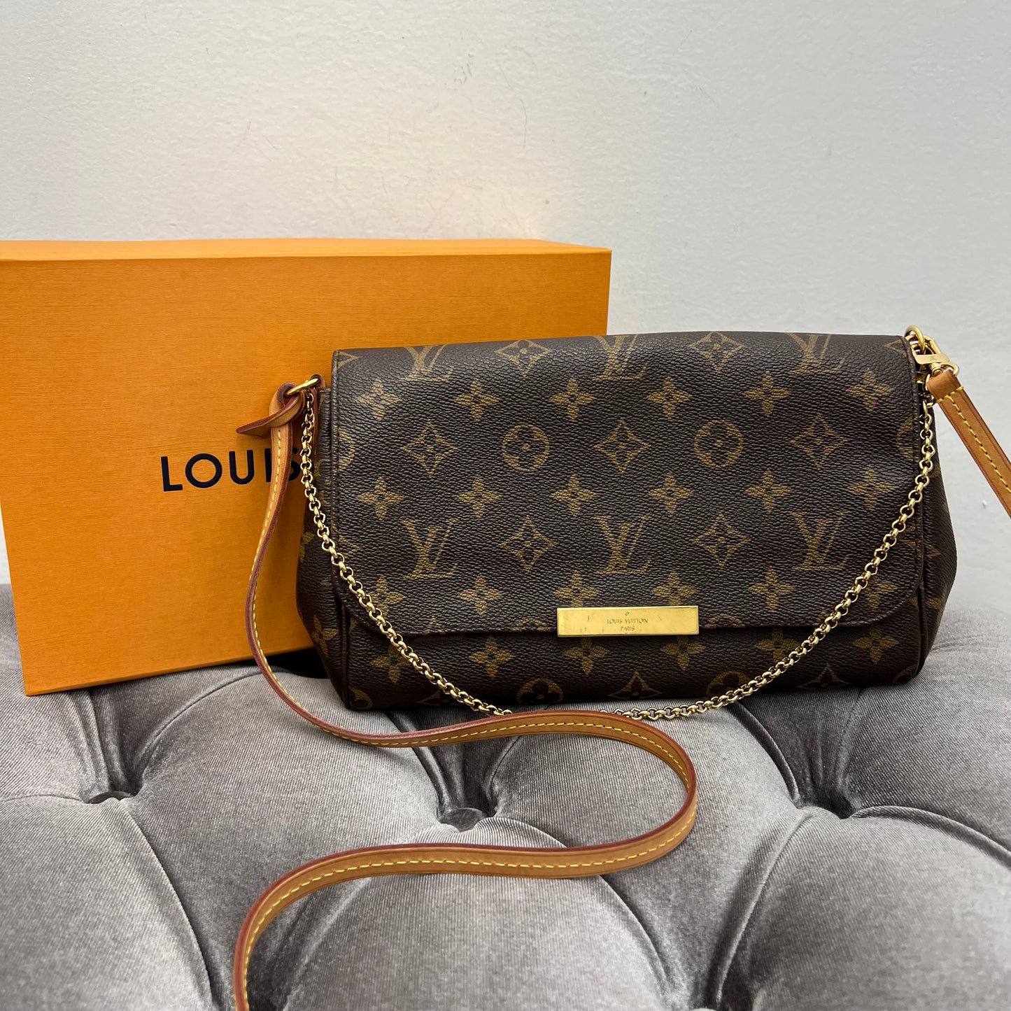 Louis Vuitton Monogram Favorite MM with Box & Dust Bag