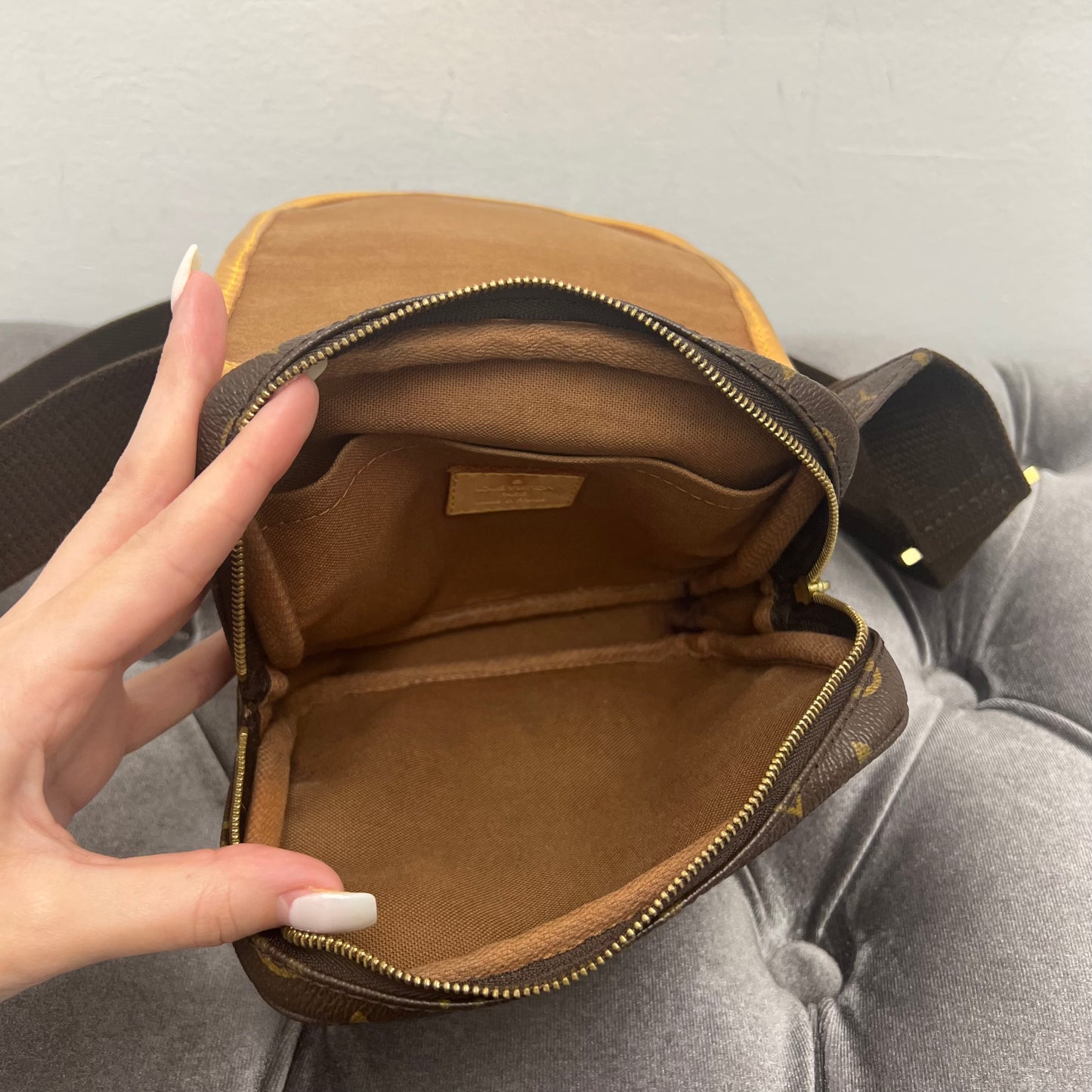 Louis Vuitton Bosphore Waist Belt Bag Monogram