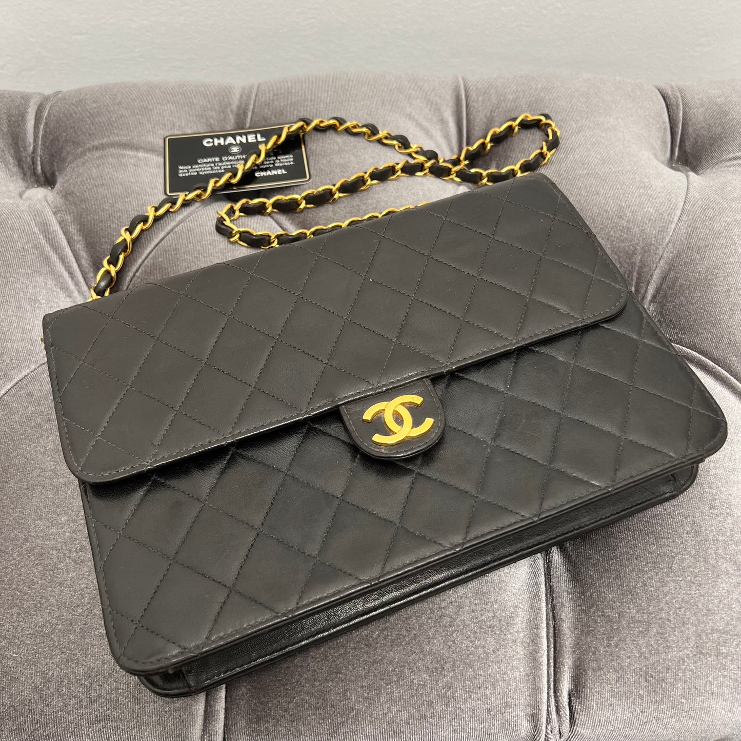 Chanel Vintage Single Flap Shoulder Bag