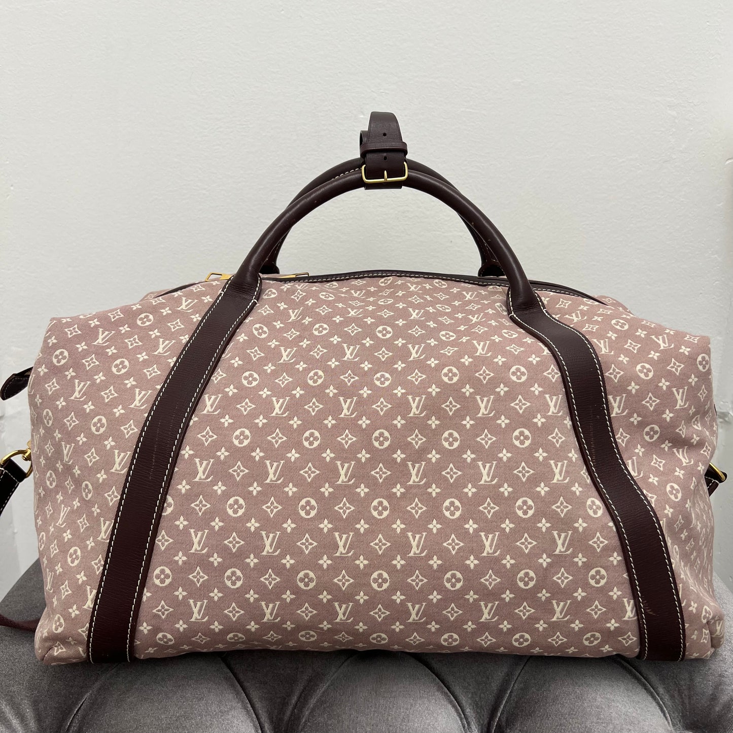 Louis Vuitton Idylle Odyssee Sepia mini Lin Duffle Bag