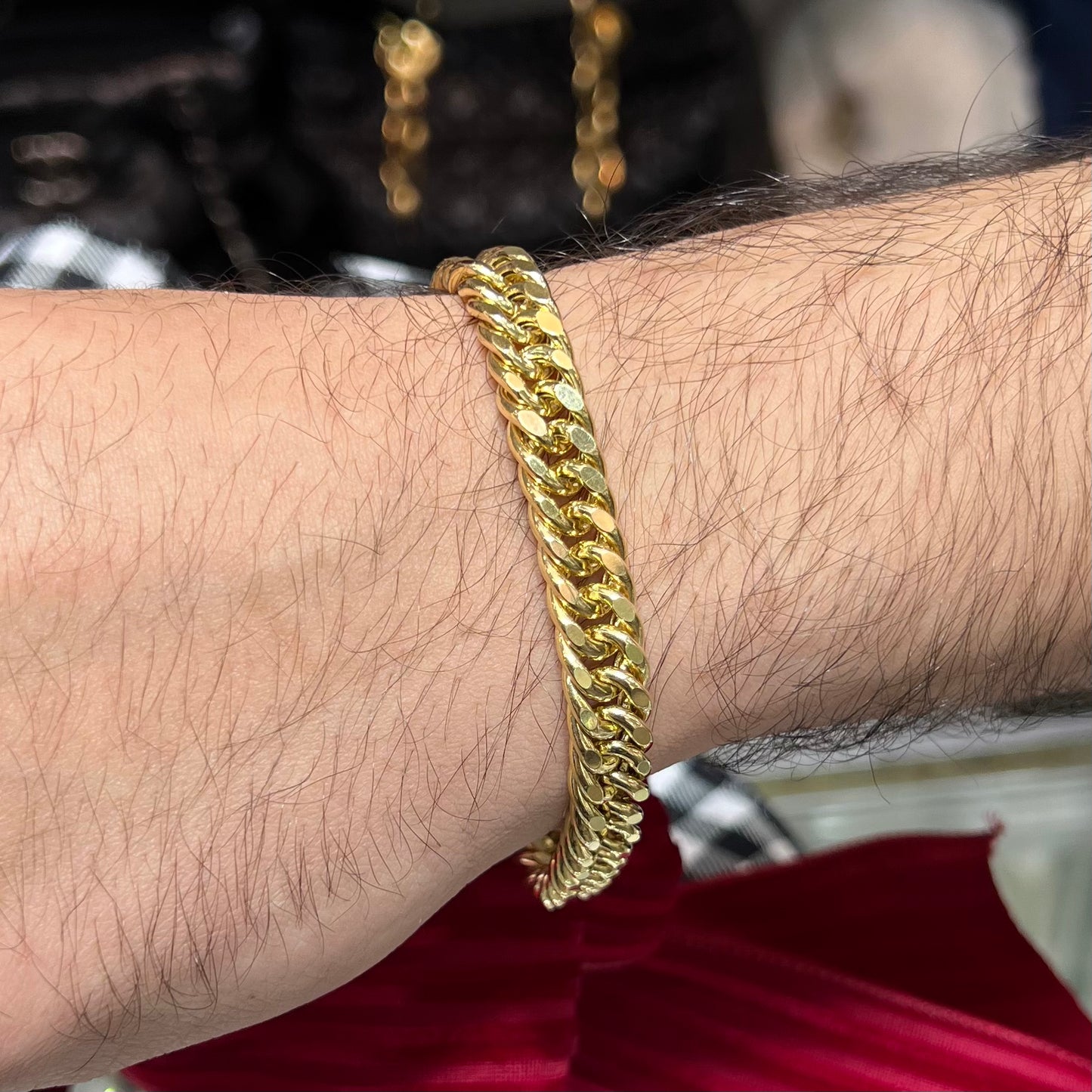 14k Gold Cuban Link Bracelet