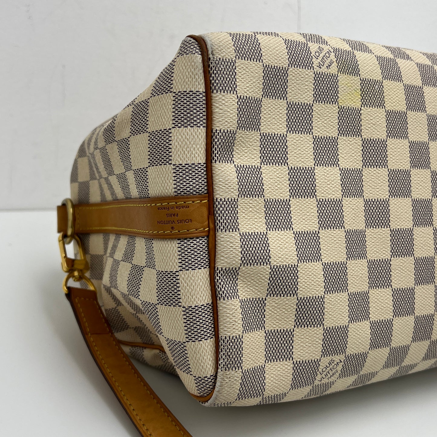 Louis Vuitton Speedy 30 Bandouliere Damier Azur
