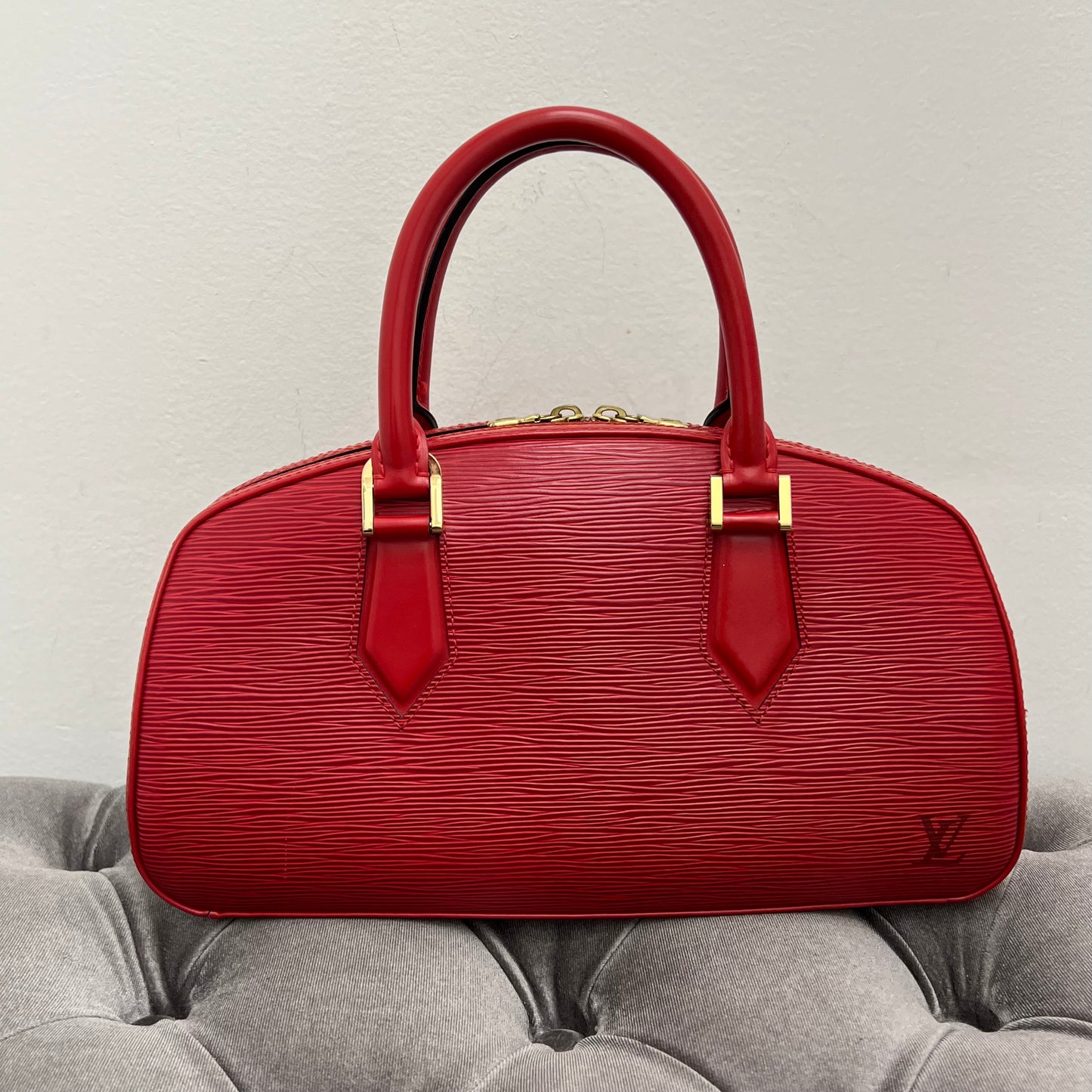Louis Vuitton Jasmin Red Epi Leather