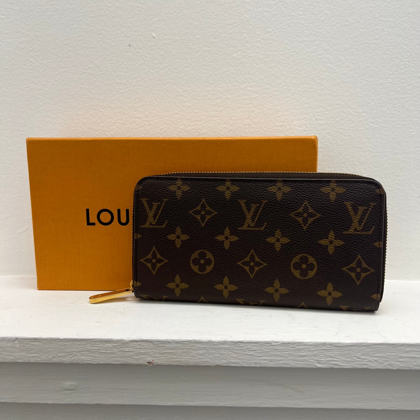Louis Vuitton Zippy Wallet Monogram, Rose Ballerine