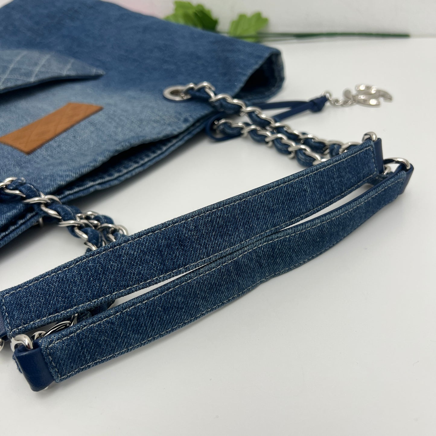 Chanel Shopping Tote Degrade Denim Large