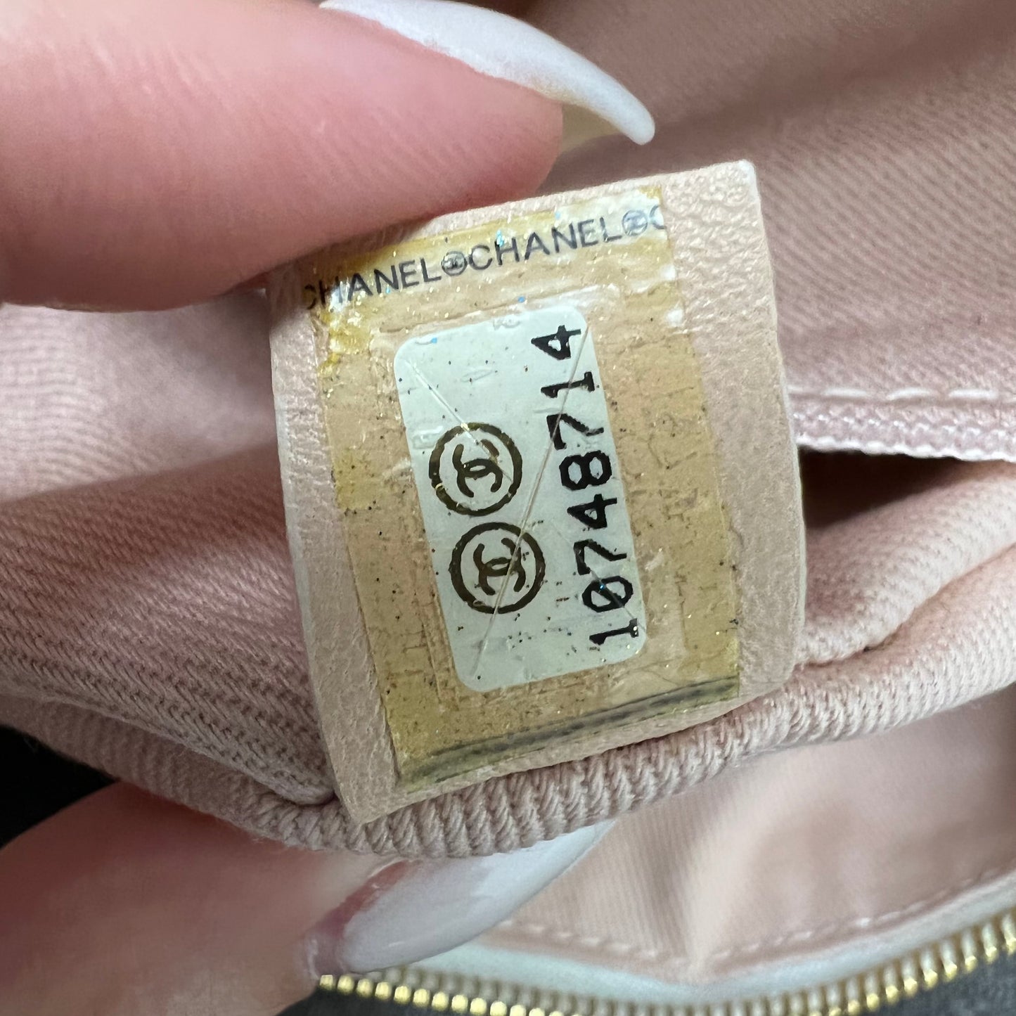 Chanel Patchwork Cotton Hobo Bag