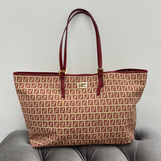 Fendi Zucchino Tote Bag