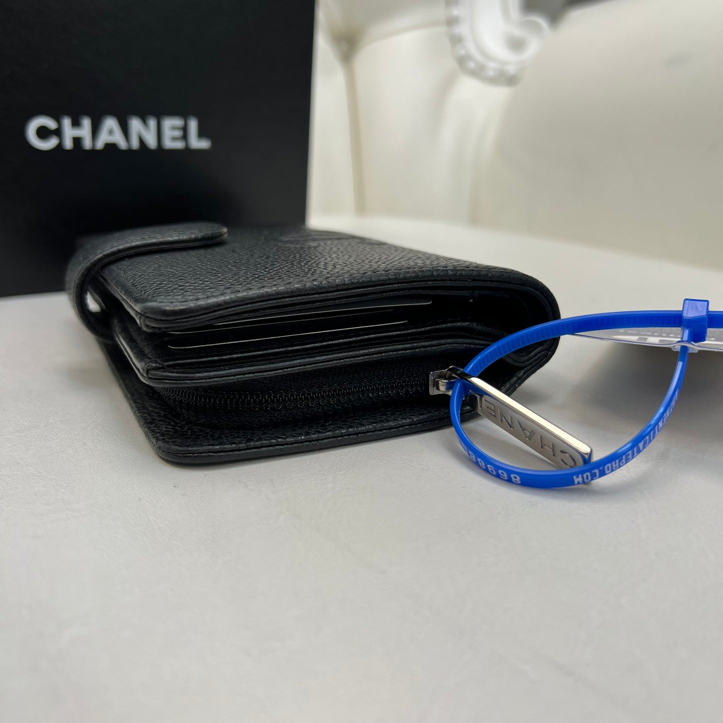 Chanel L-Zip Pocket Wallet