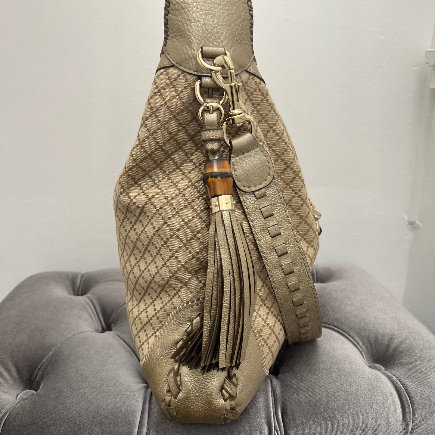 Gucci Jackie Bag Diamanté Medium