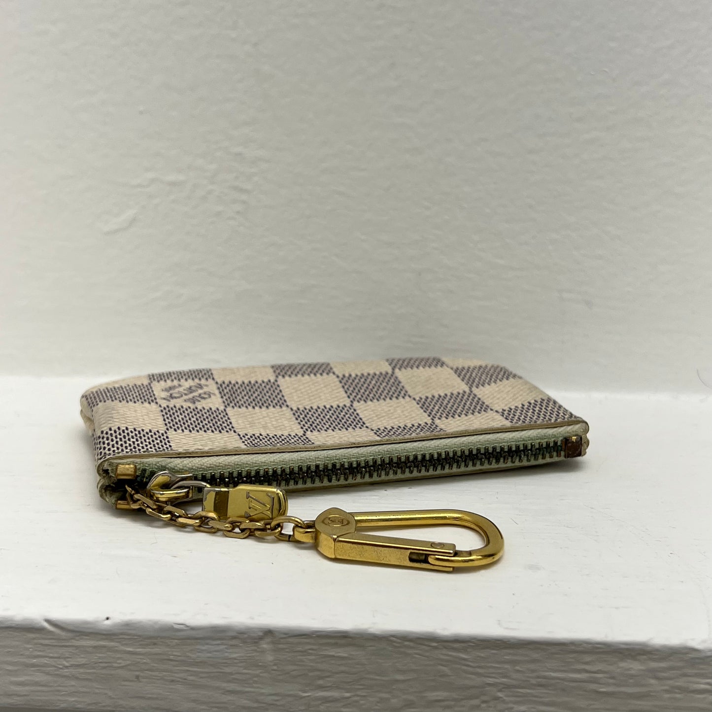 Louis Vuitton Key Pouch Damier Azur