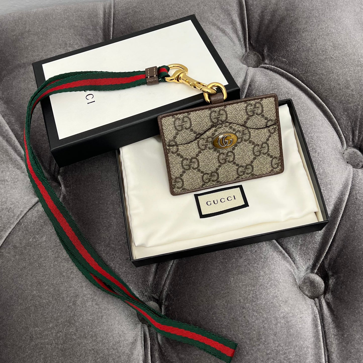 Gucci Lanyard with Box & Dust Bag